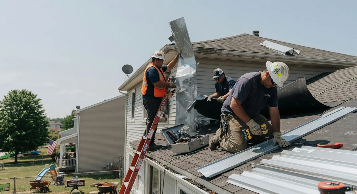 Storm Damage Metal Roof Repair in Wardensville, WV